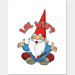 Gnome lol wut Posters and Art